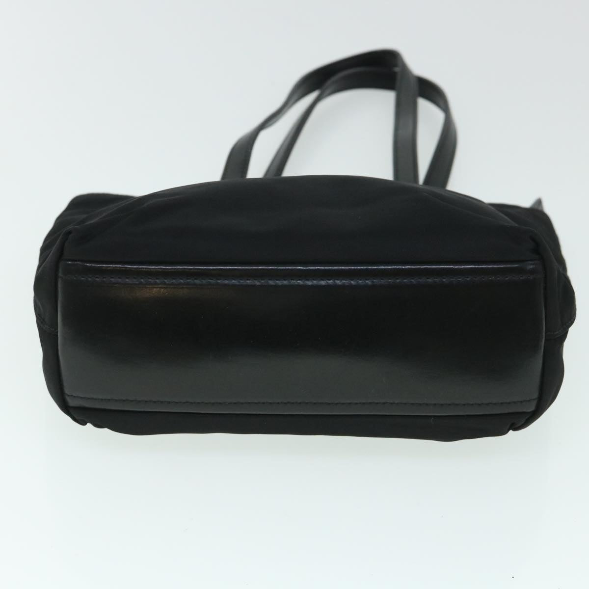 PRADA Shoulder Bag Nylon Black Auth 54783