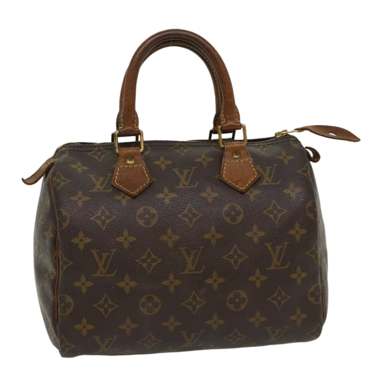 LOUIS VUITTON Monogram Speedy 25 Hand Bag M41528 LV Auth 54865