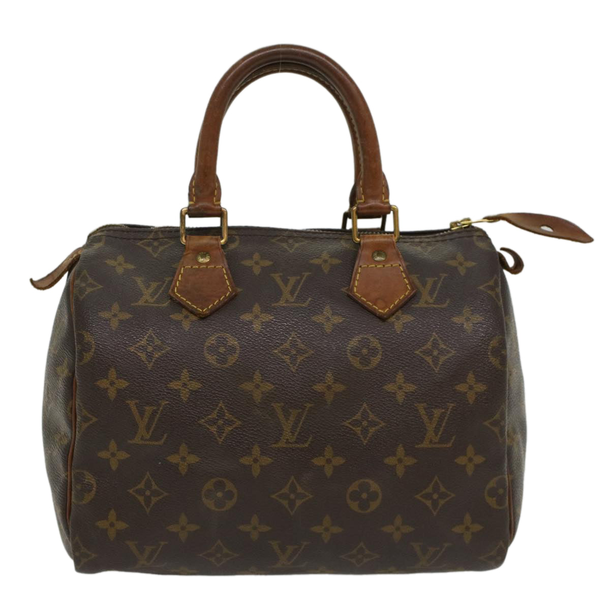 LOUIS VUITTON Monogram Speedy 25 Hand Bag M41528 LV Auth 54865