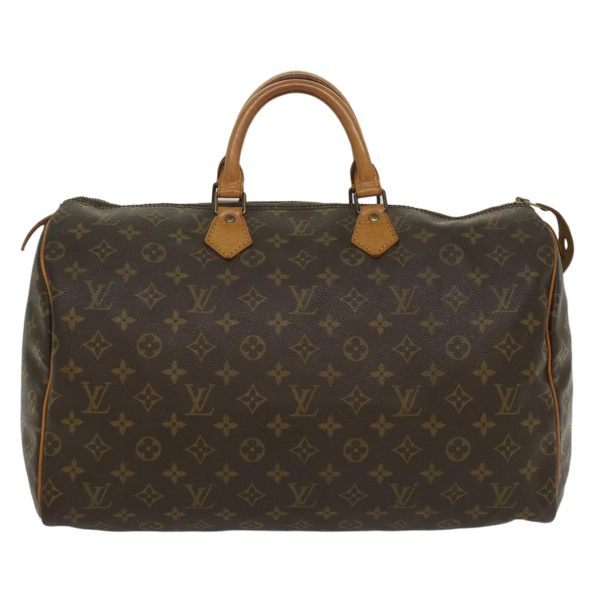 LOUIS VUITTON Monogram Speedy 40 Hand Bag Vintage M41522 LV Auth 54867