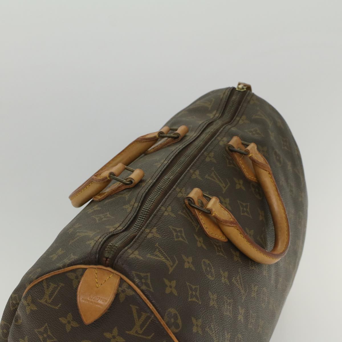 LOUIS VUITTON Monogram Speedy 40 Hand Bag Vintage M41522 LV Auth 54867