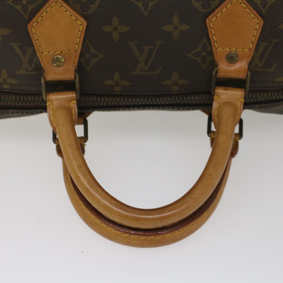 LOUIS VUITTON Monogram Speedy 40 Hand Bag Vintage M41522 LV Auth 54867