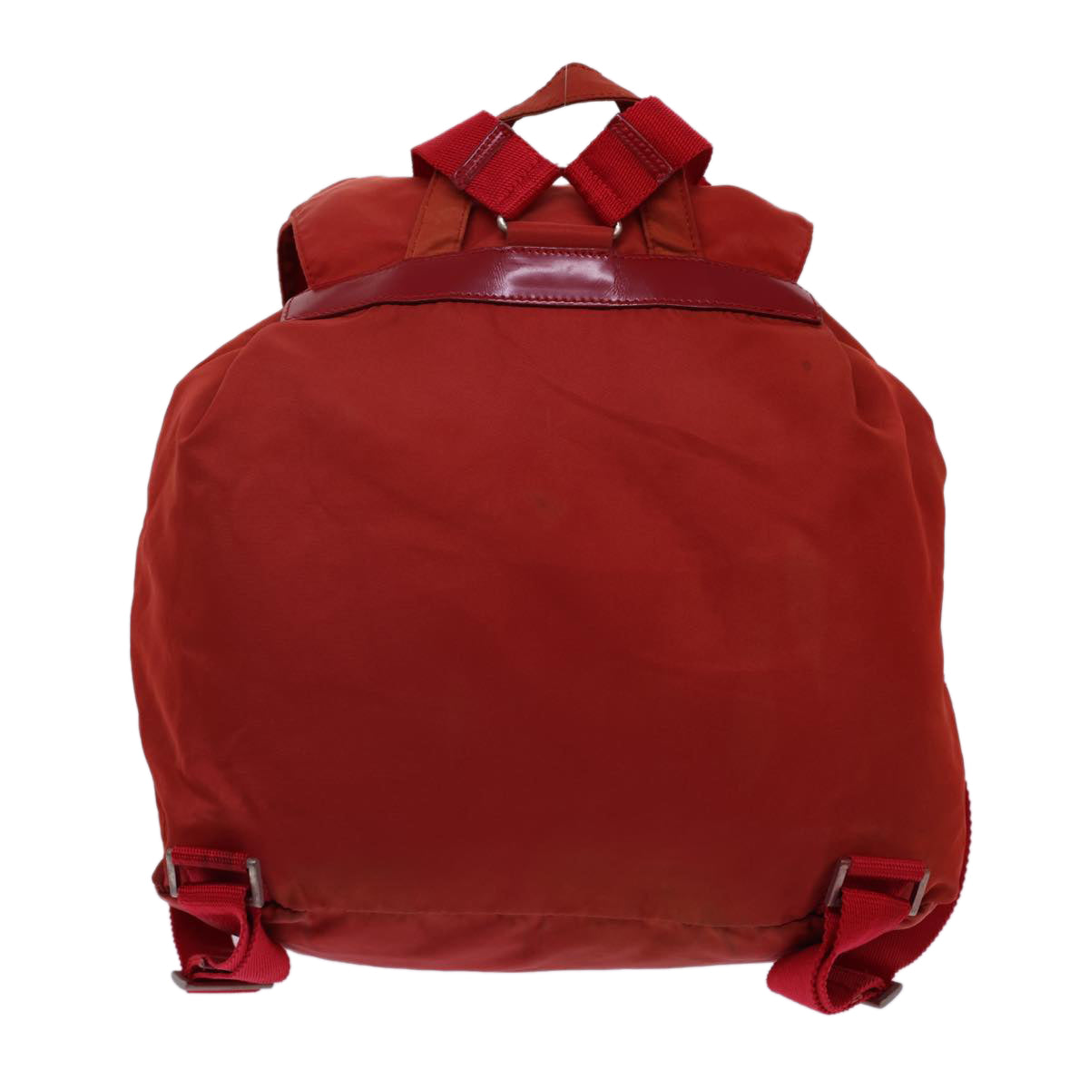 PRADA Backpack Nylon Red Auth 54890 - 0
