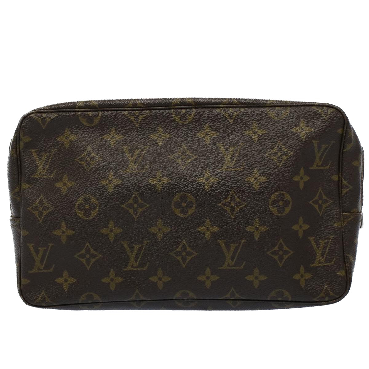 LOUIS VUITTON Monogram Trousse Toilette 28 Clutch Bag M47522 LV Auth 54924