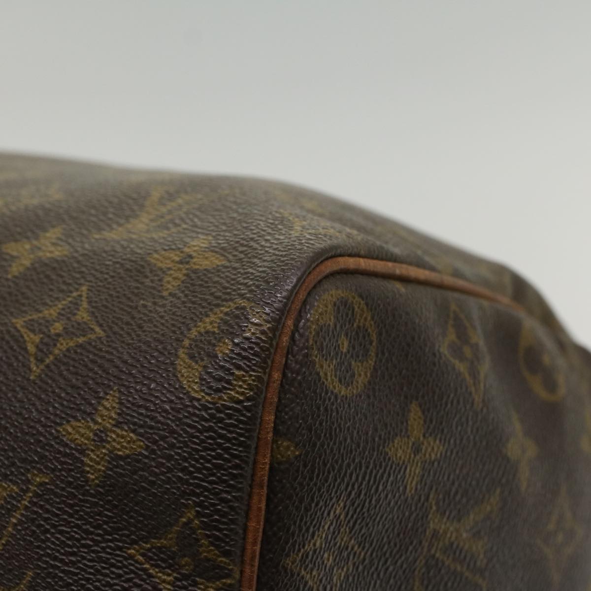 LOUIS VUITTON Monogram Speedy 40 Hand Bag M41522 LV Auth 54935