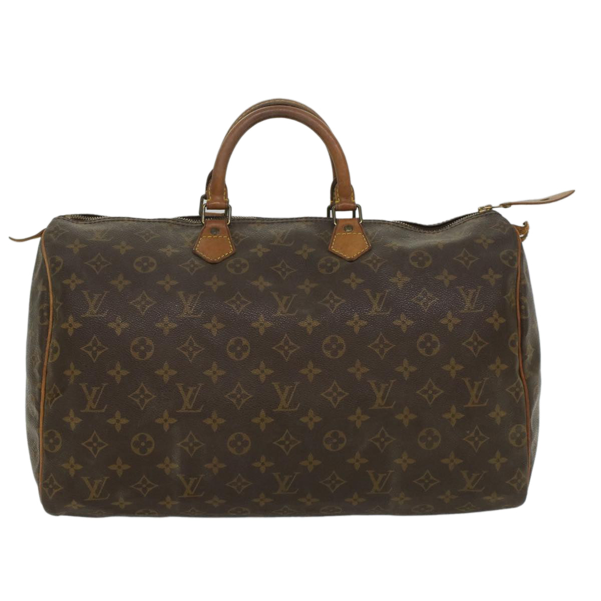 LOUIS VUITTON Monogram Speedy 40 Hand Bag M41522 LV Auth 54935