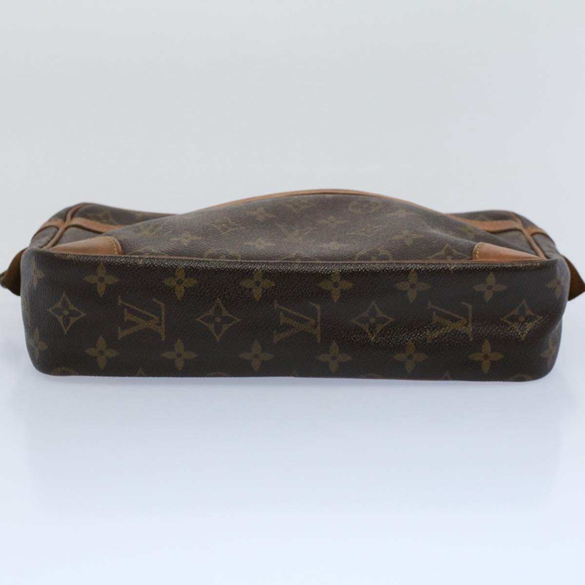 LOUIS VUITTON Monogram Compiegne 28 Clutch Bag M51845 LV Auth 54940