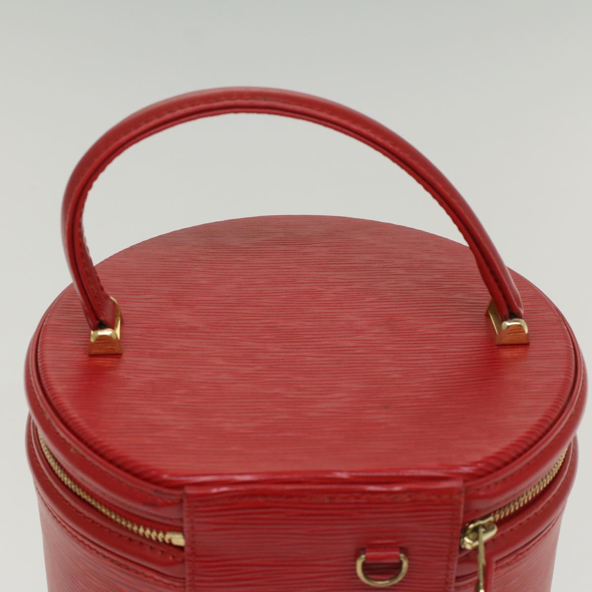 LOUIS VUITTON Epi Cannes Hand Bag Red M48037 LV Auth 54941