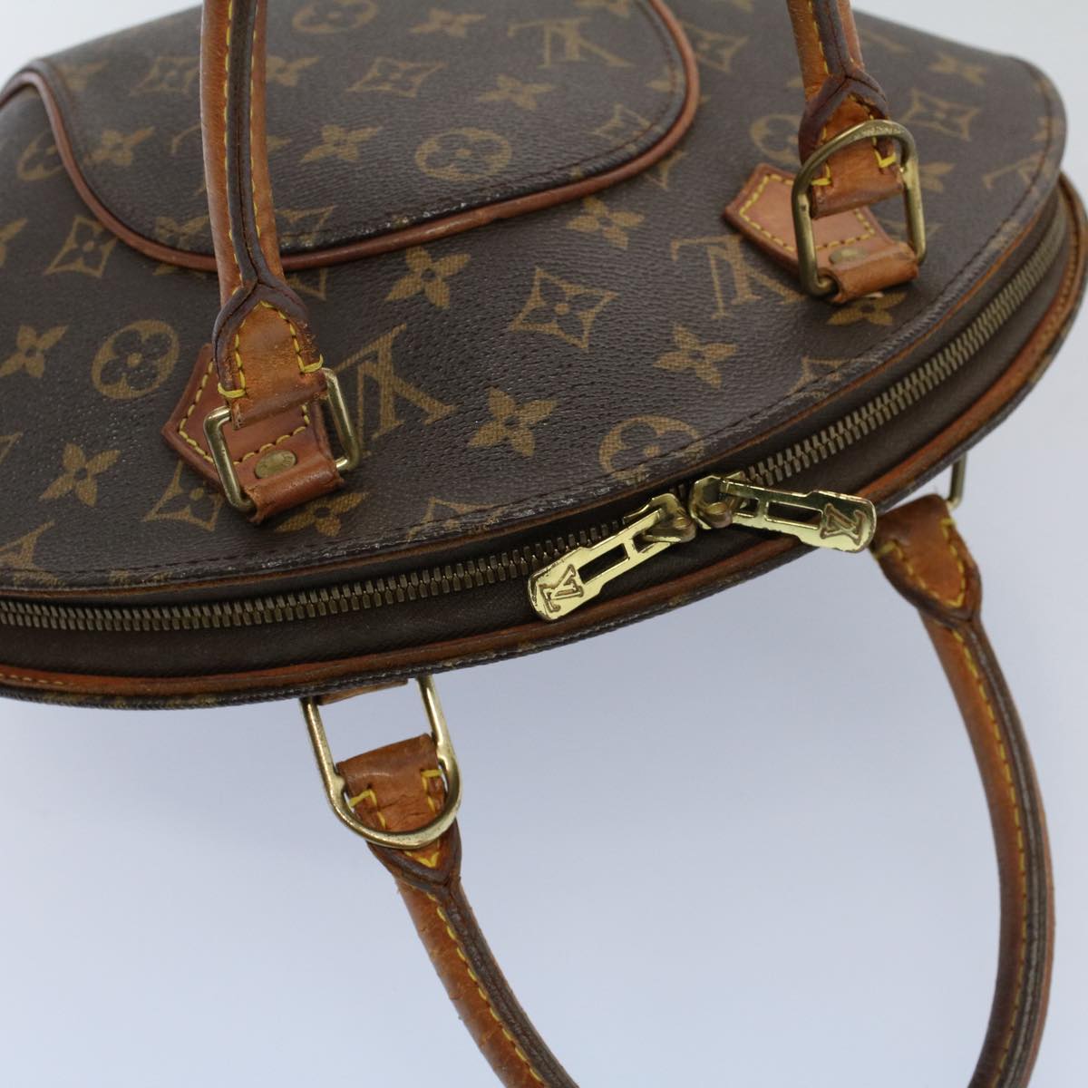 LOUIS VUITTON Monogram Ellipse PM Hand Bag M51127 LV Auth 54946