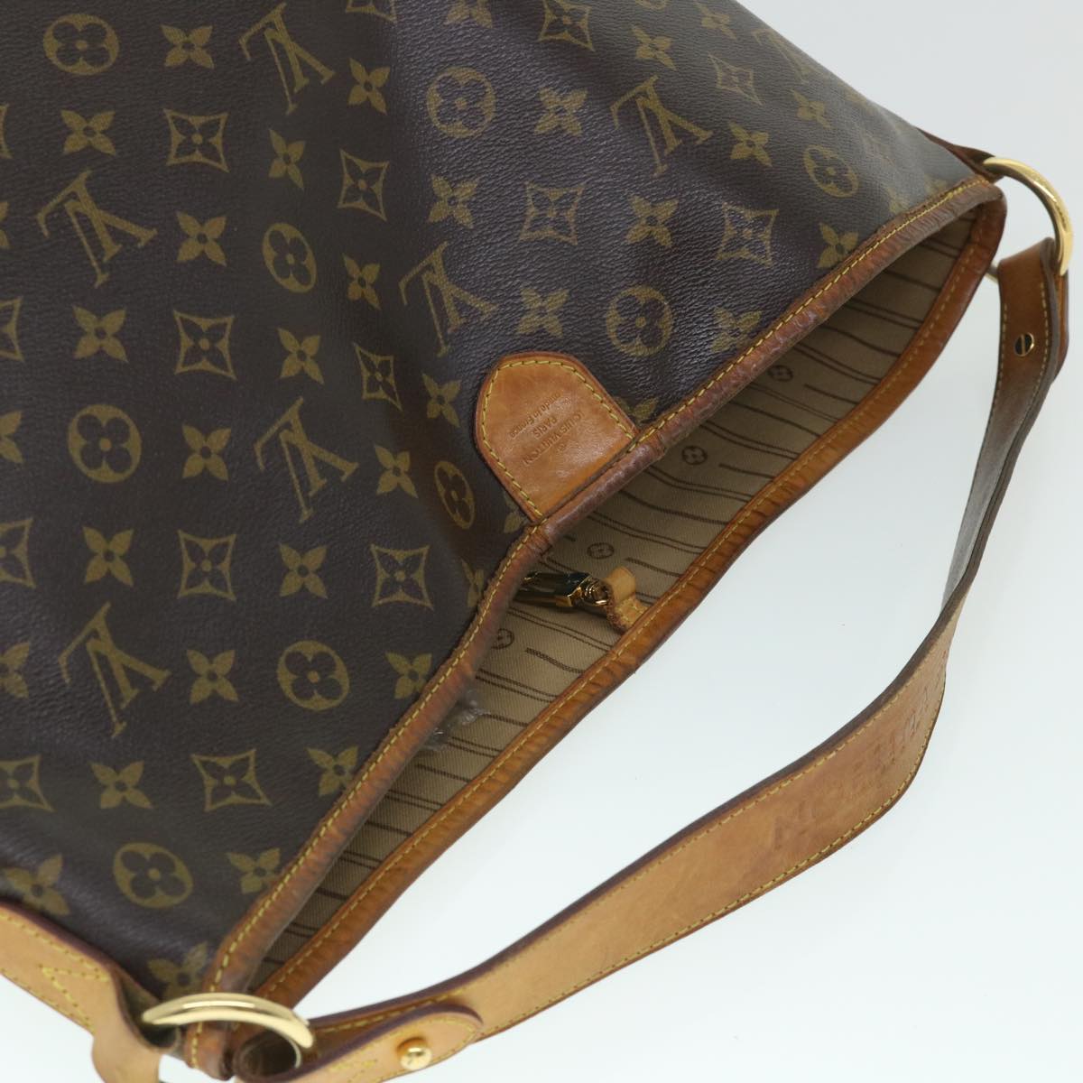 LOUIS VUITTON Monogram Delightful MM Shoulder Bag M50156 LV Auth 54949