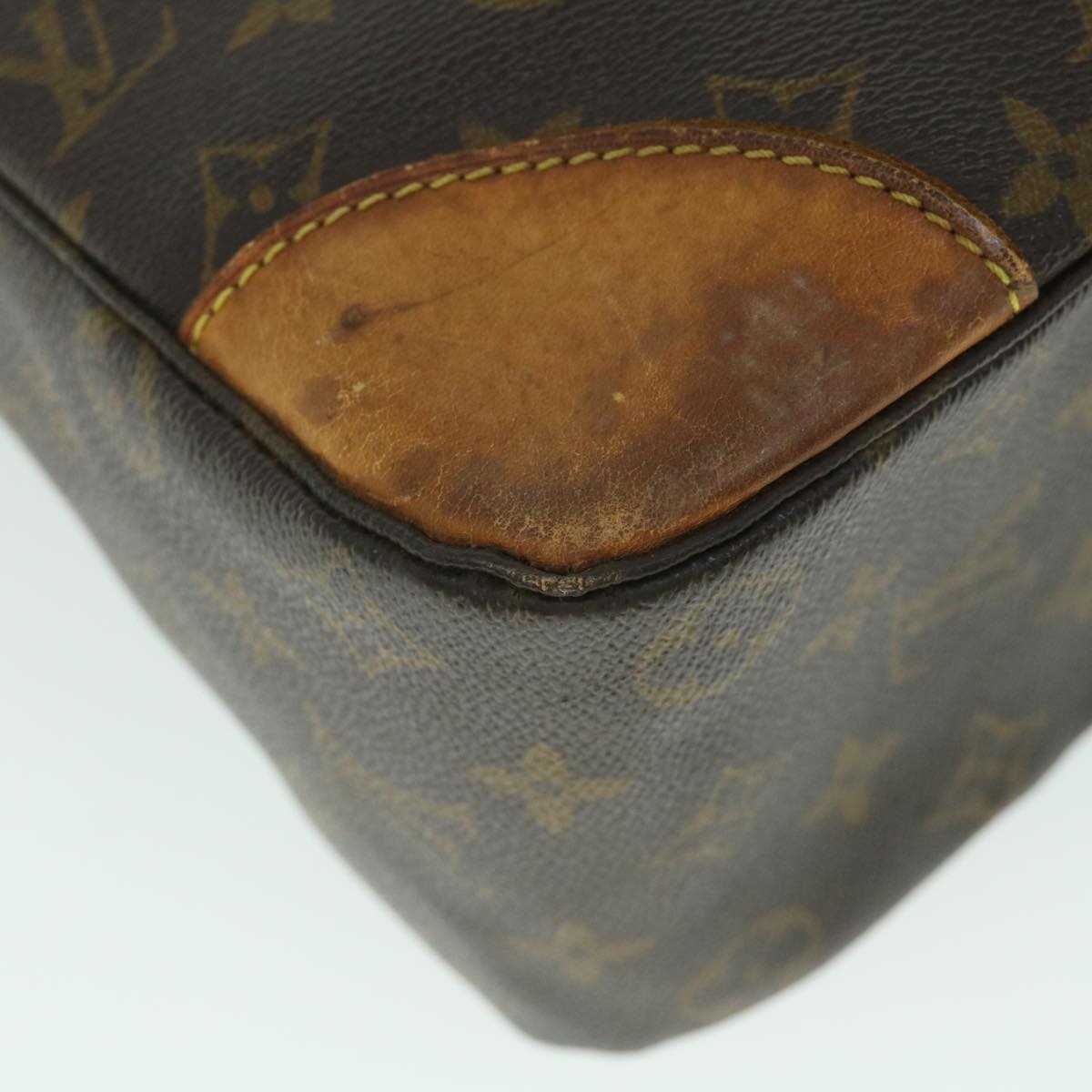 LOUIS VUITTON Monogram Boulogne 35 Shoulder Bag M51260 LV Auth 54950