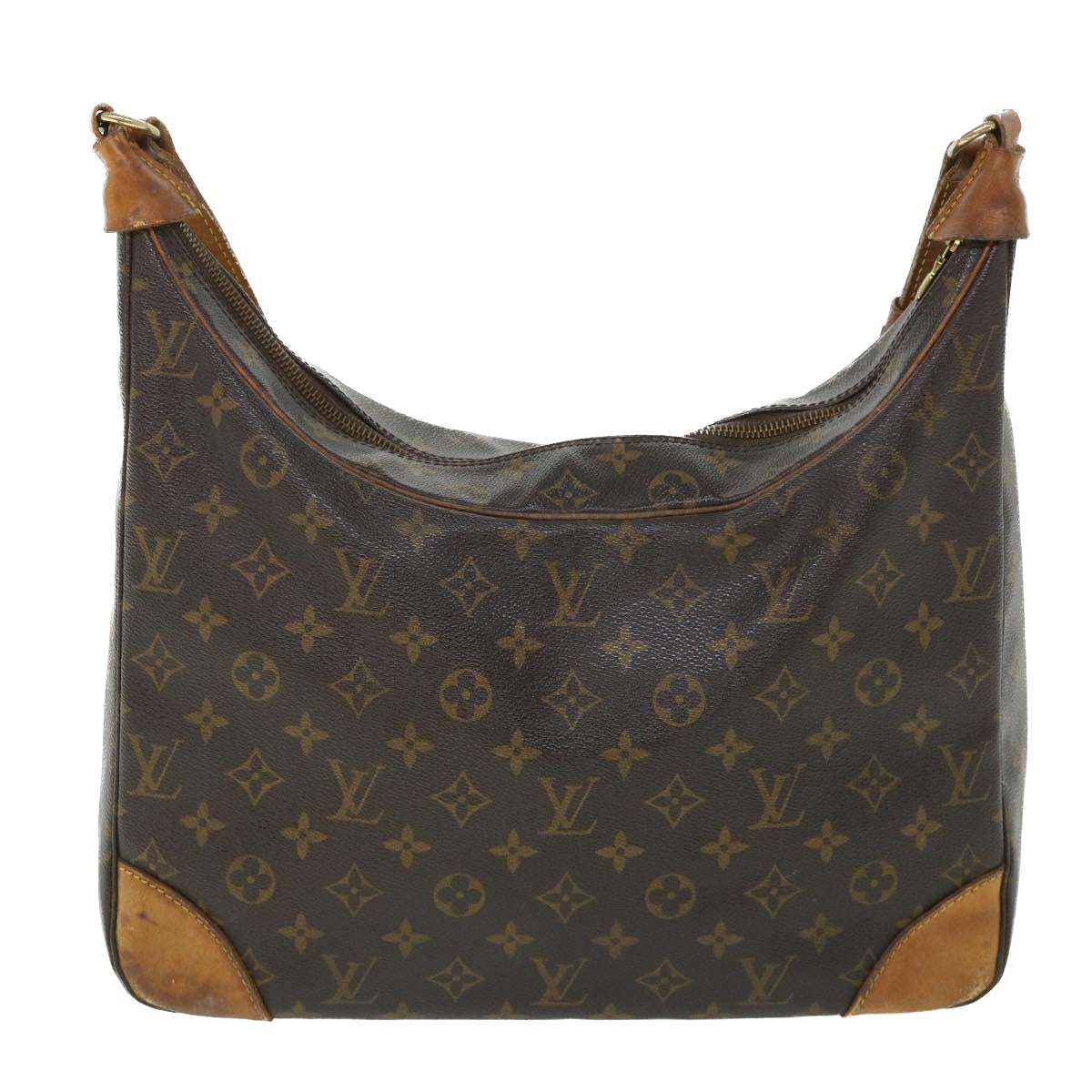 LOUIS VUITTON Monogram Boulogne 35 Shoulder Bag M51260 LV Auth 54950