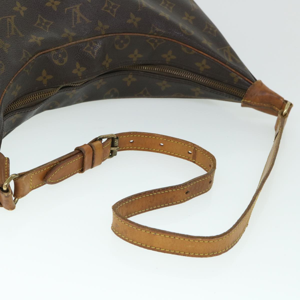 LOUIS VUITTON Monogram Boulogne 35 Shoulder Bag M51260 LV Auth 54950