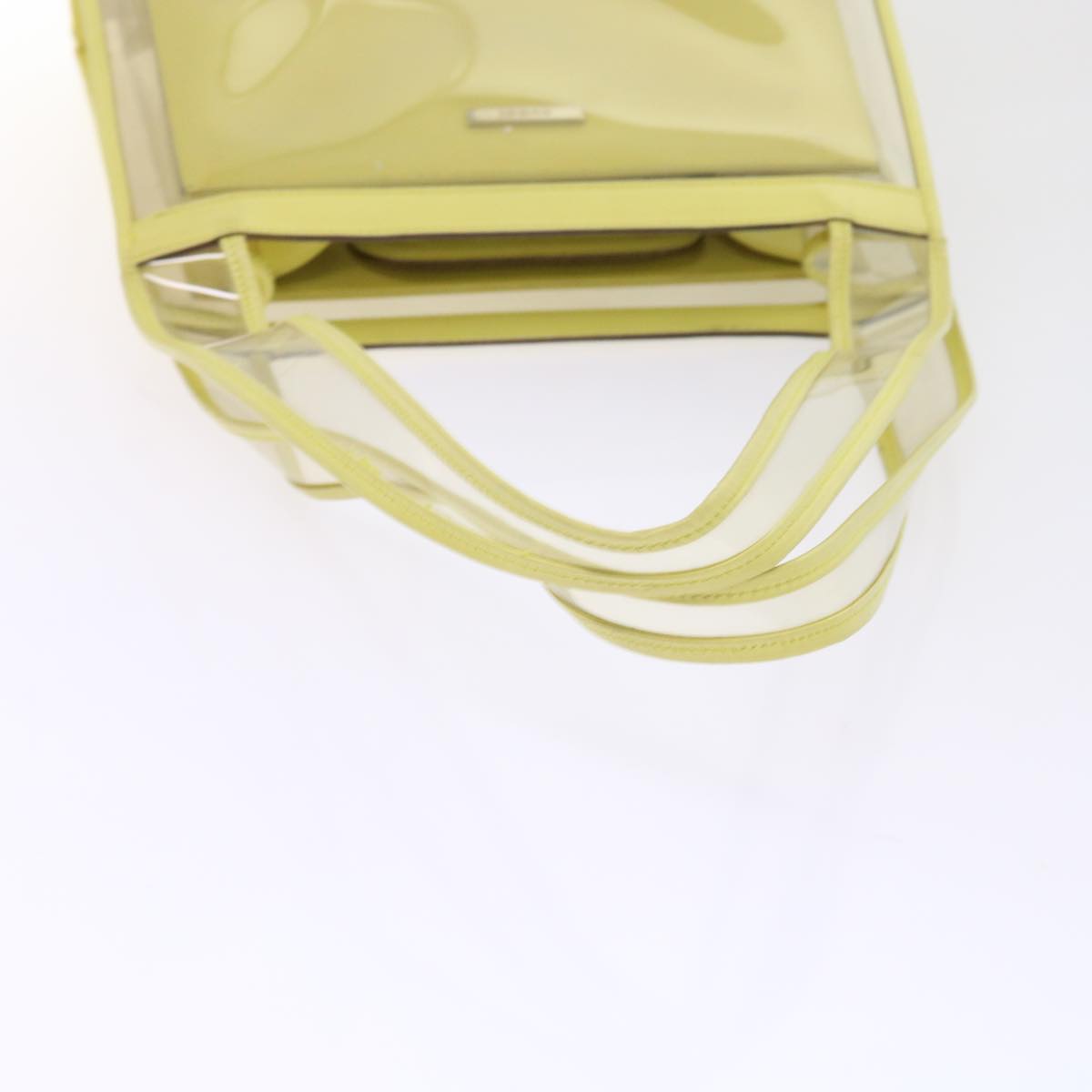 GUCCI Shoulder Bag Vinyl Yellow 001.2058.1773.5 Auth 54968