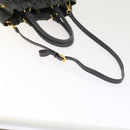 PRADA Hand Bag Nylon 2way Gray Auth 54970-8