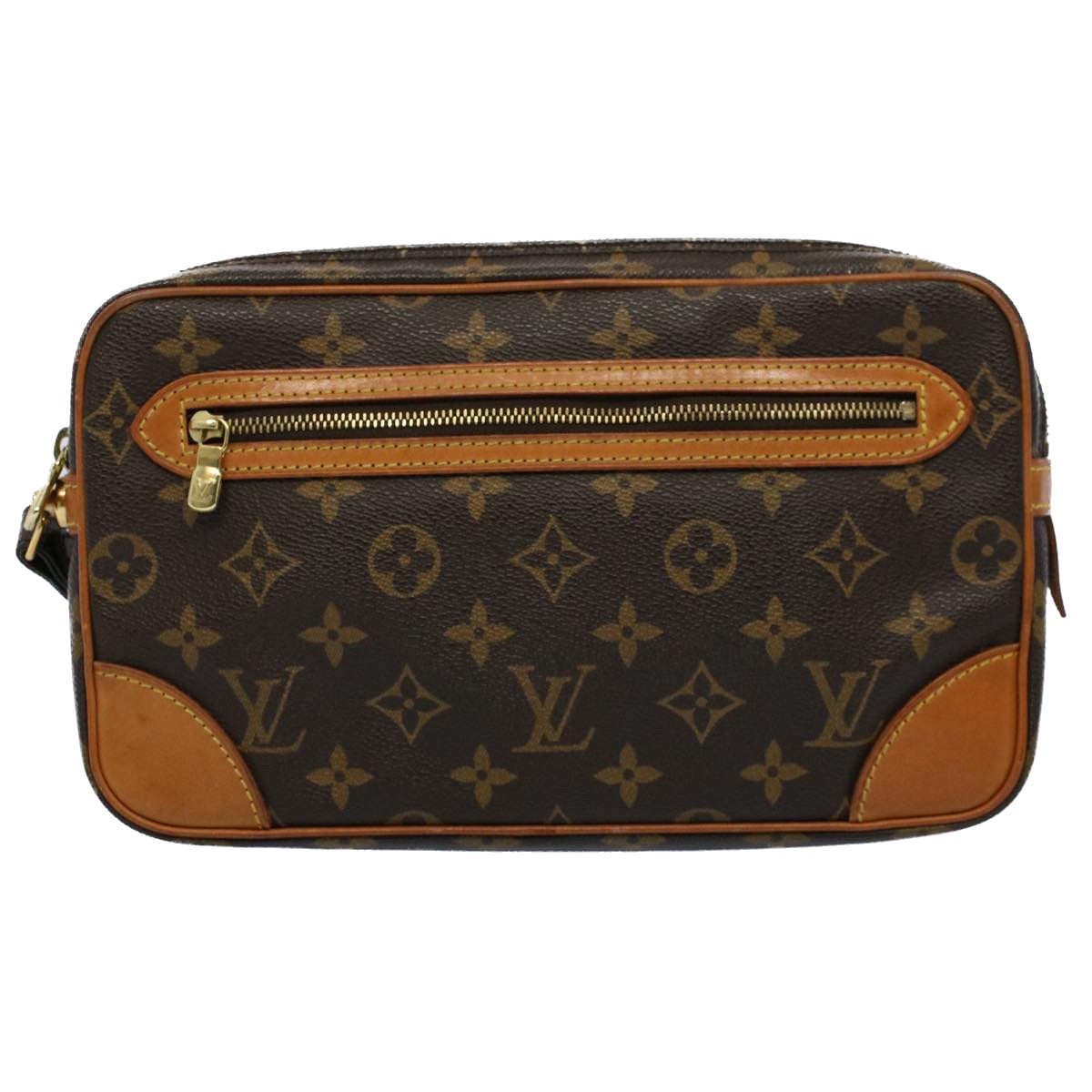 LOUIS VUITTON Monogram Marly Dragonne GM Clutch Bag M51825 LV Auth 54981