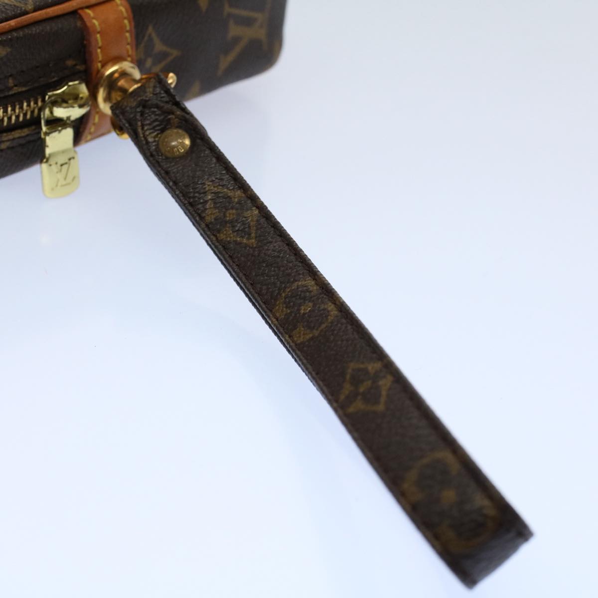 LOUIS VUITTON Monogram Marly Dragonne GM Clutch Bag M51825 LV Auth 54981