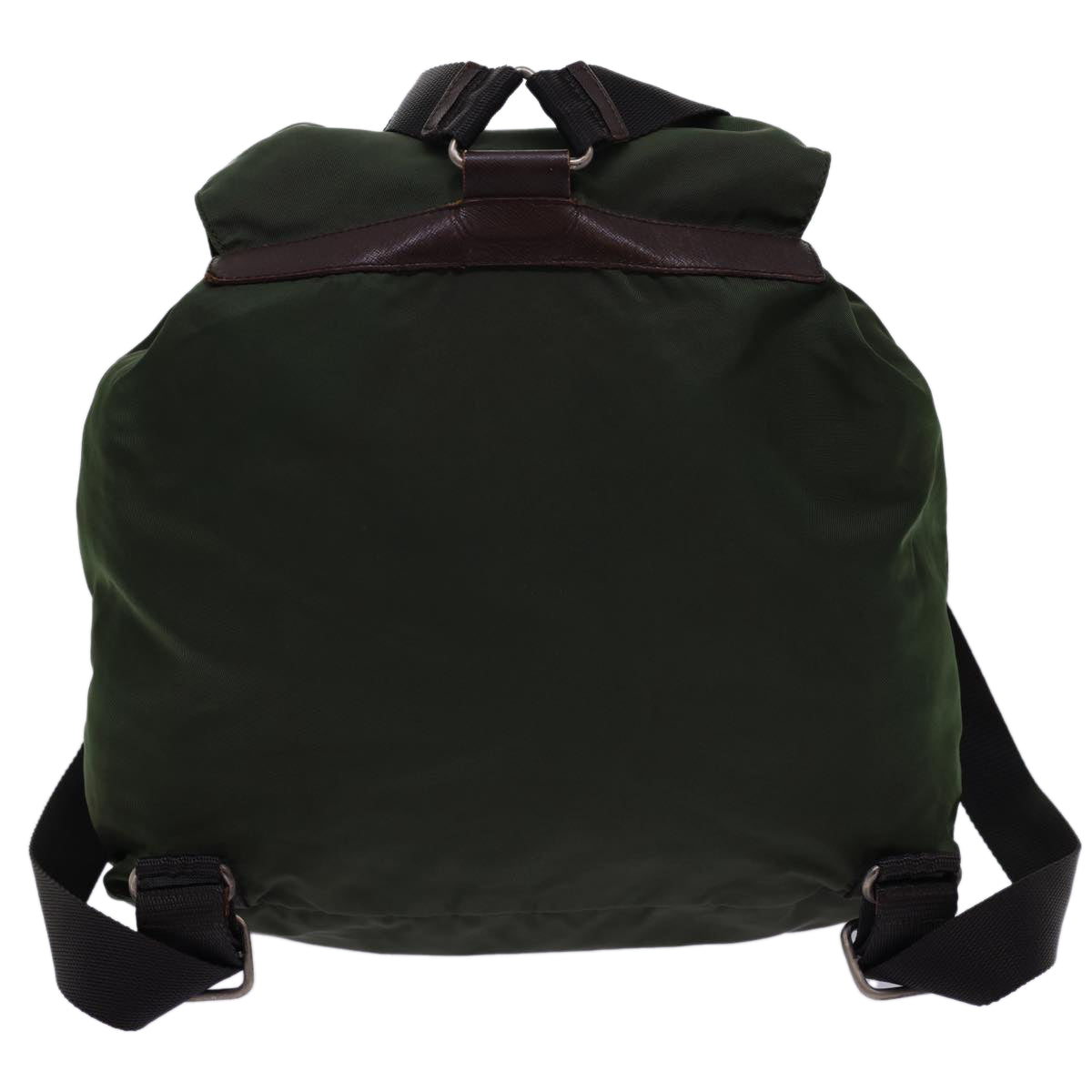 PRADA Backpack Nylon Khaki Auth 54987 - 0