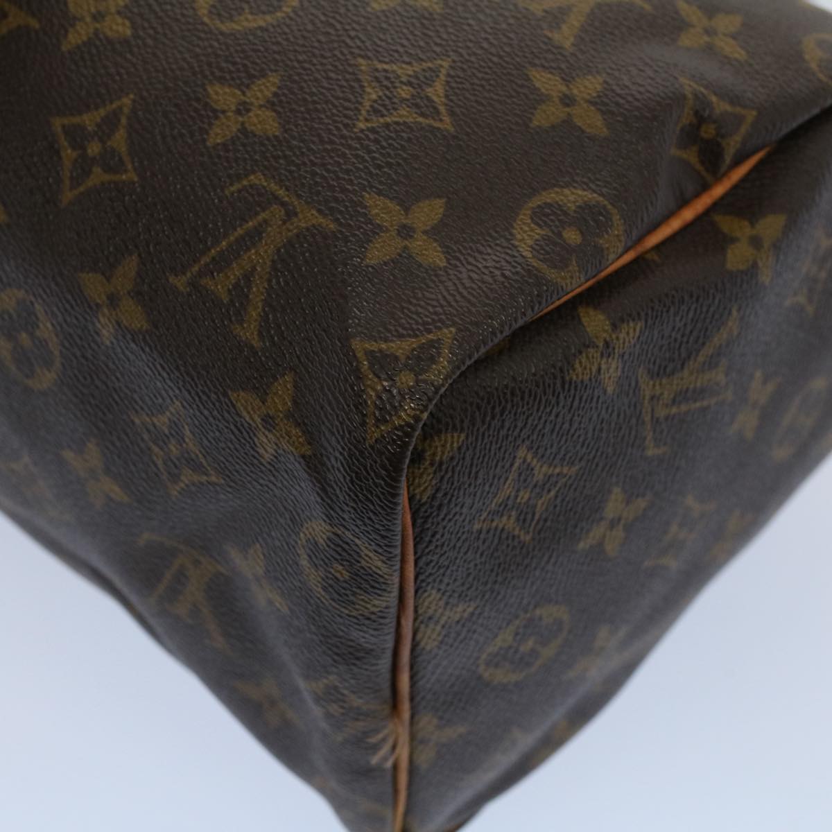 LOUIS VUITTON Monogram Speedy 25 Hand Bag M41528 LV Auth 54993