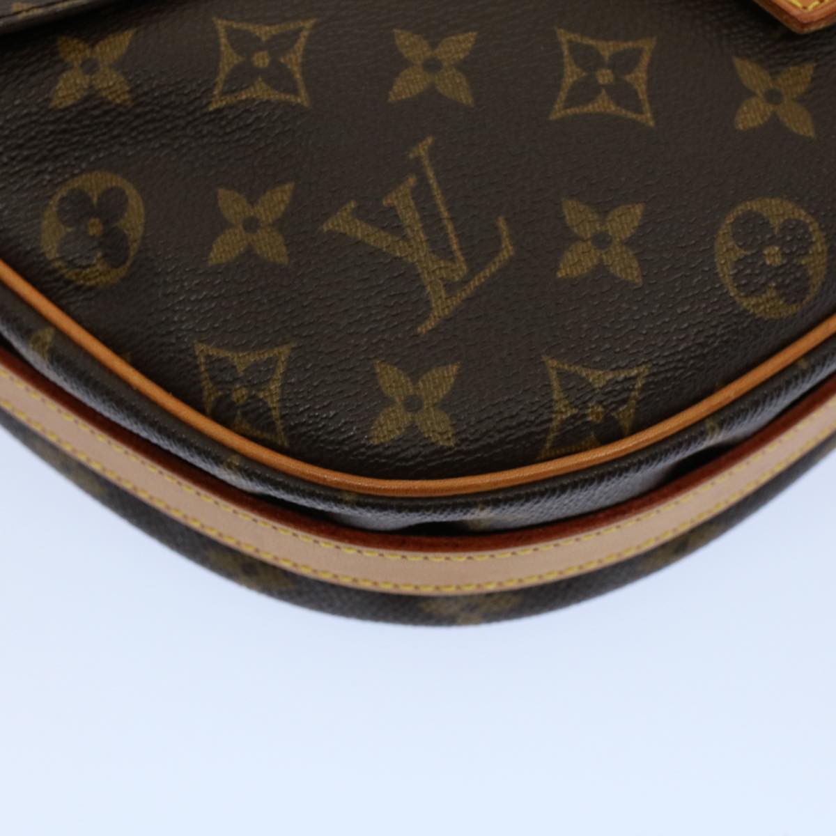 LOUIS VUITTON Monogram Jeune Fille GM Shoulder Bag M51225 LV Auth 55006