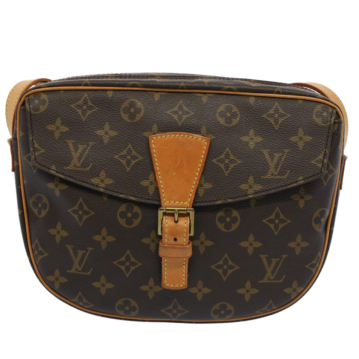 LOUIS VUITTON Monogram Jeune Fille GM Shoulder Bag M51225 LV Auth 55006