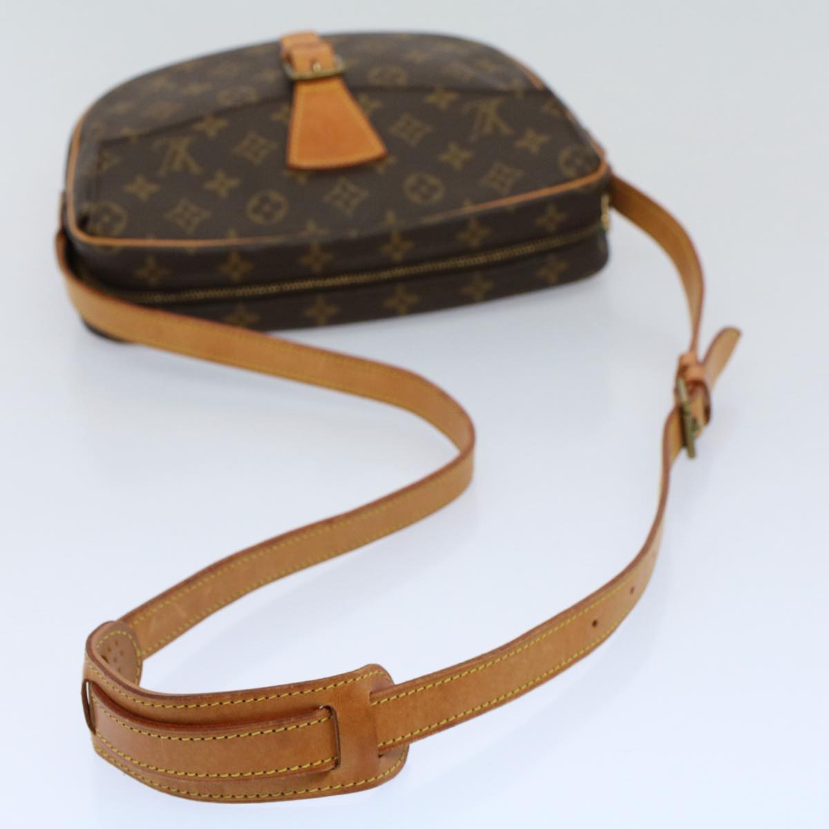 LOUIS VUITTON Monogram Jeune Fille GM Shoulder Bag M51225 LV Auth 55006