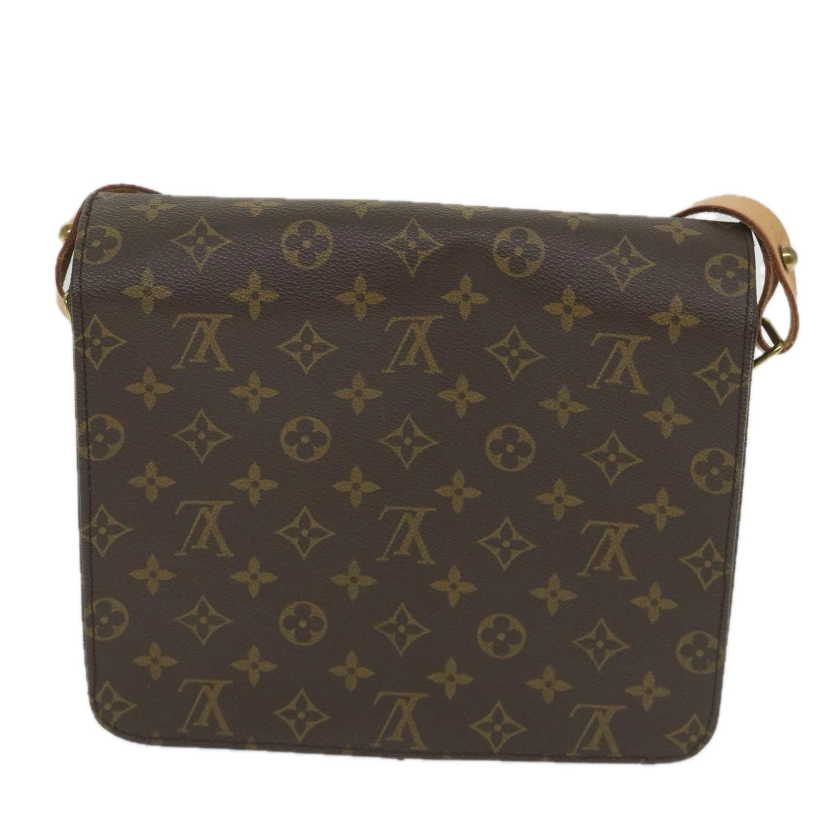 LOUIS VUITTON Monogram Cartouchiere GM Shoulder Bag M51252 LV Auth 55008 - 0