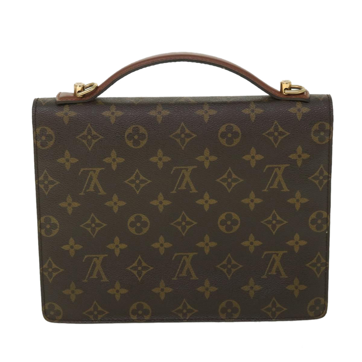 LOUIS VUITTON Monogram Monceau 26 Shoulder Bag 2way M51187 LV Auth 55010