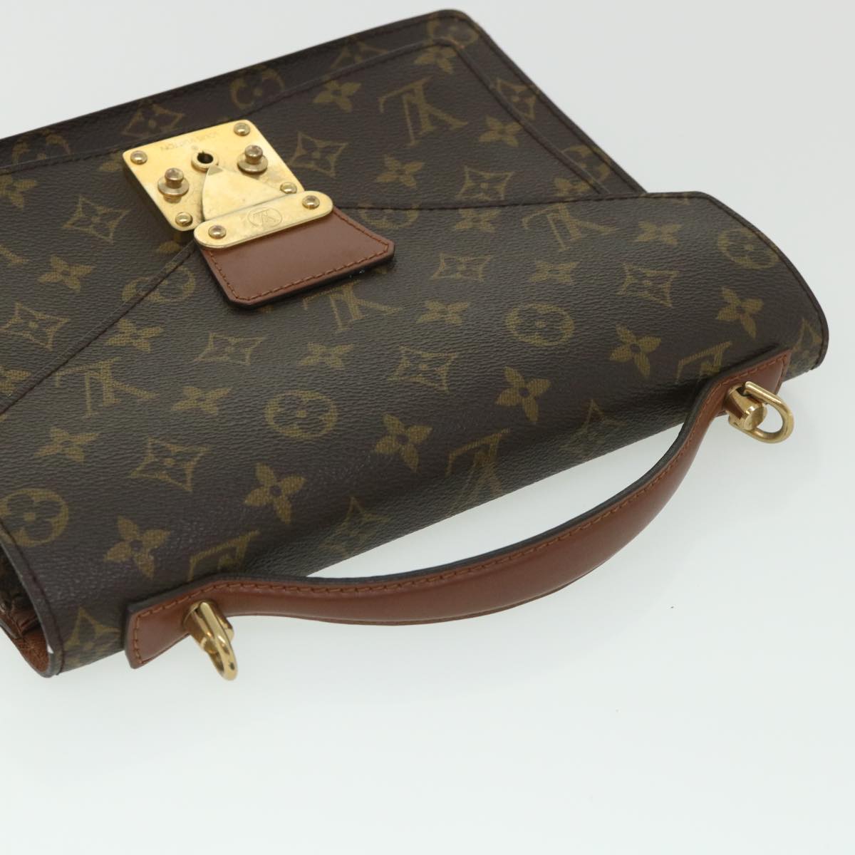 LOUIS VUITTON Monogram Monceau 26 Shoulder Bag 2way M51187 LV Auth 55010