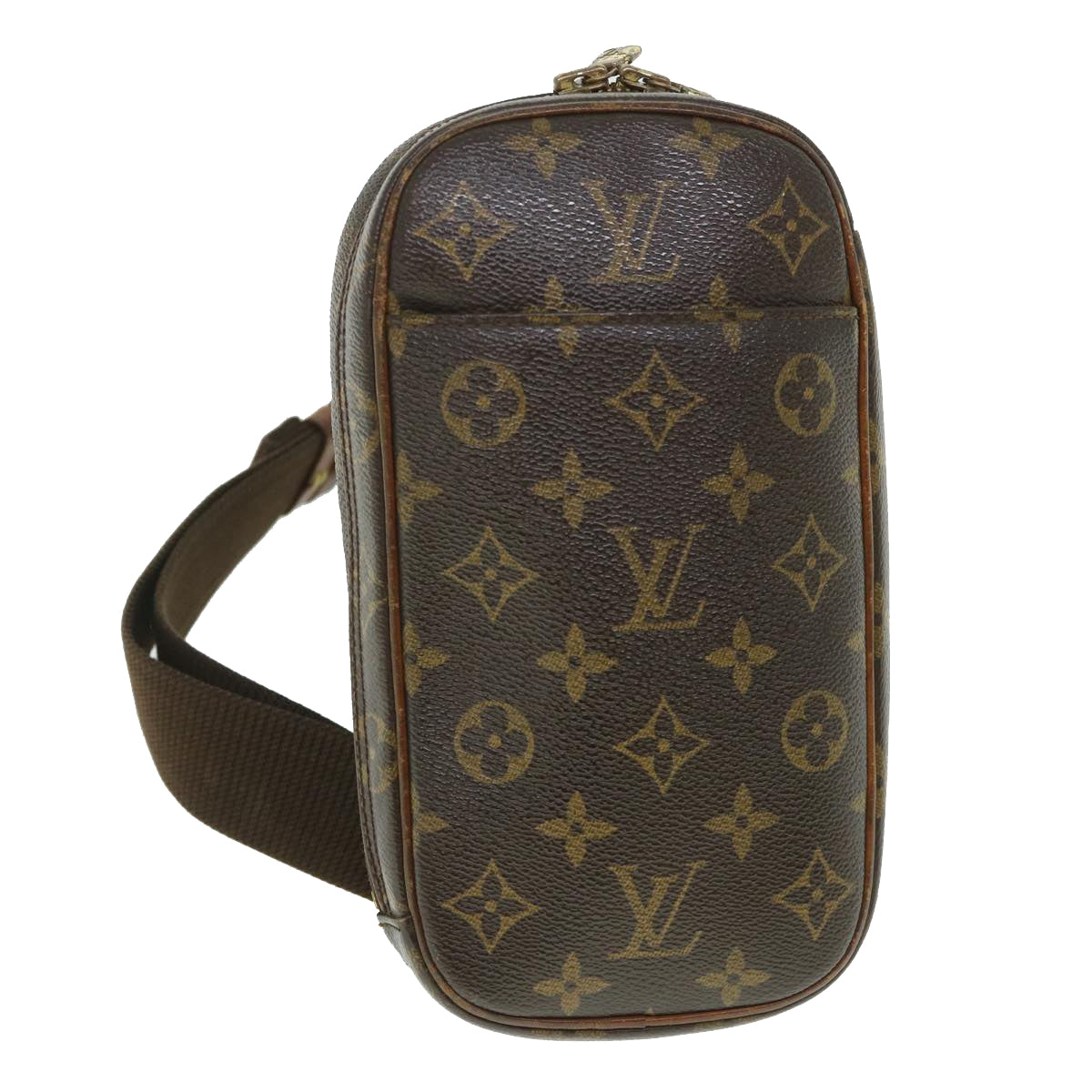 LOUIS VUITTON Monogram Pochette Gange Shoulder Bag M51870 LV Auth 55012