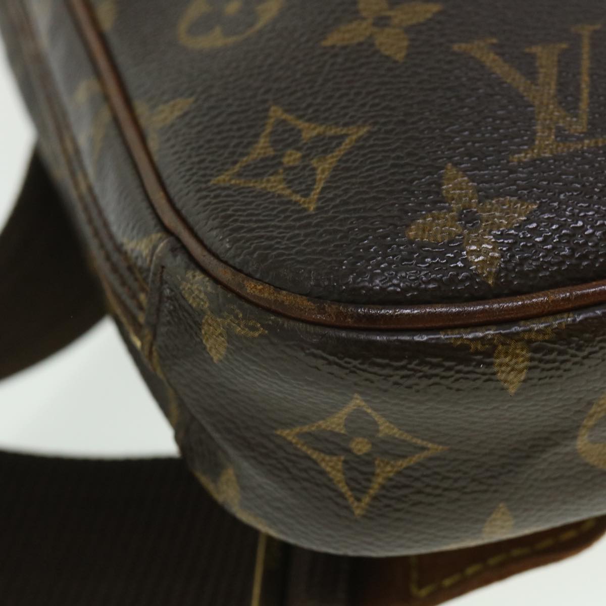 LOUIS VUITTON Monogram Pochette Gange Shoulder Bag M51870 LV Auth 55012