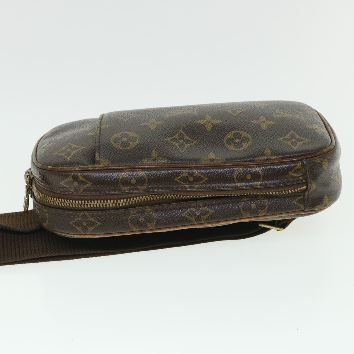 LOUIS VUITTON Monogram Pochette Gange Shoulder Bag M51870 LV Auth 55012