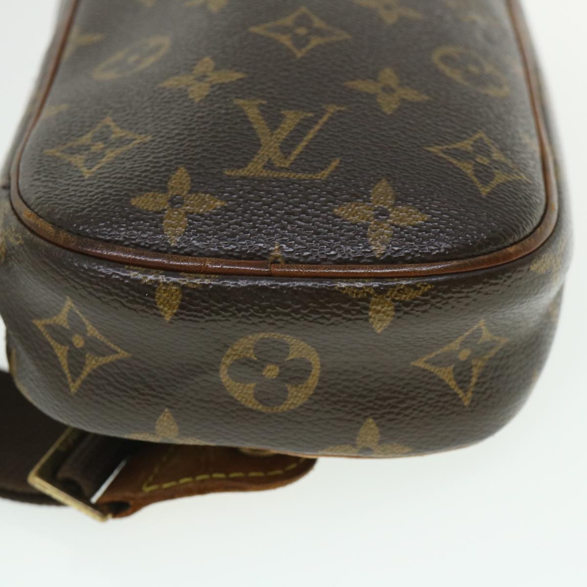 LOUIS VUITTON Monogram Pochette Gange Shoulder Bag M51870 LV Auth 55012