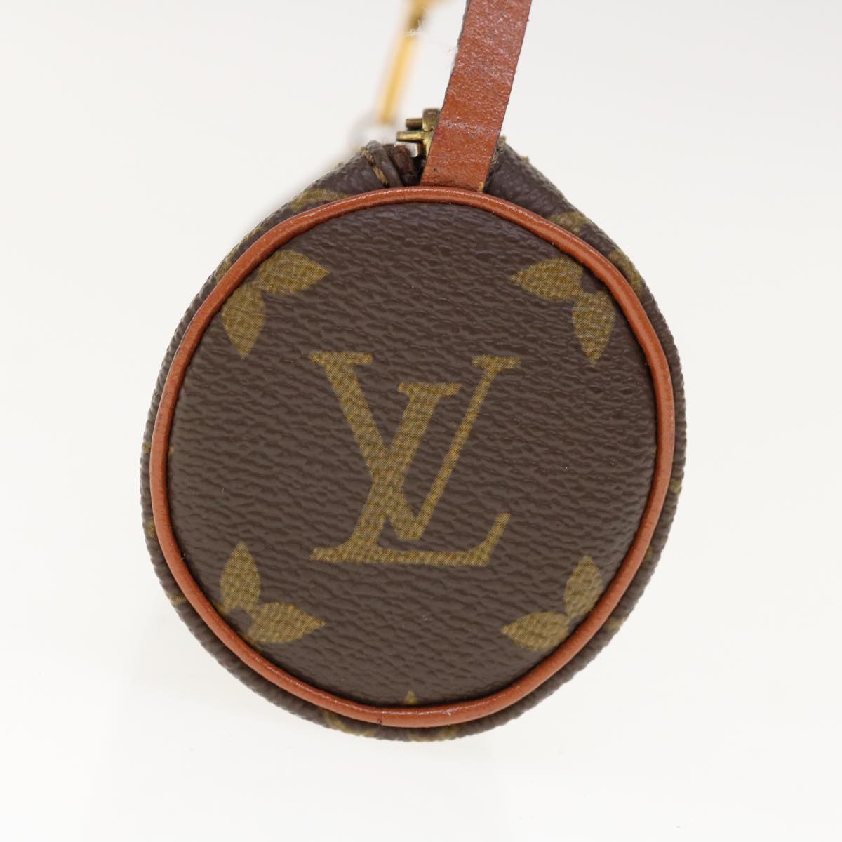 LOUIS VUITTON Monogram Papillon Pouch Pouch LV Auth 55023