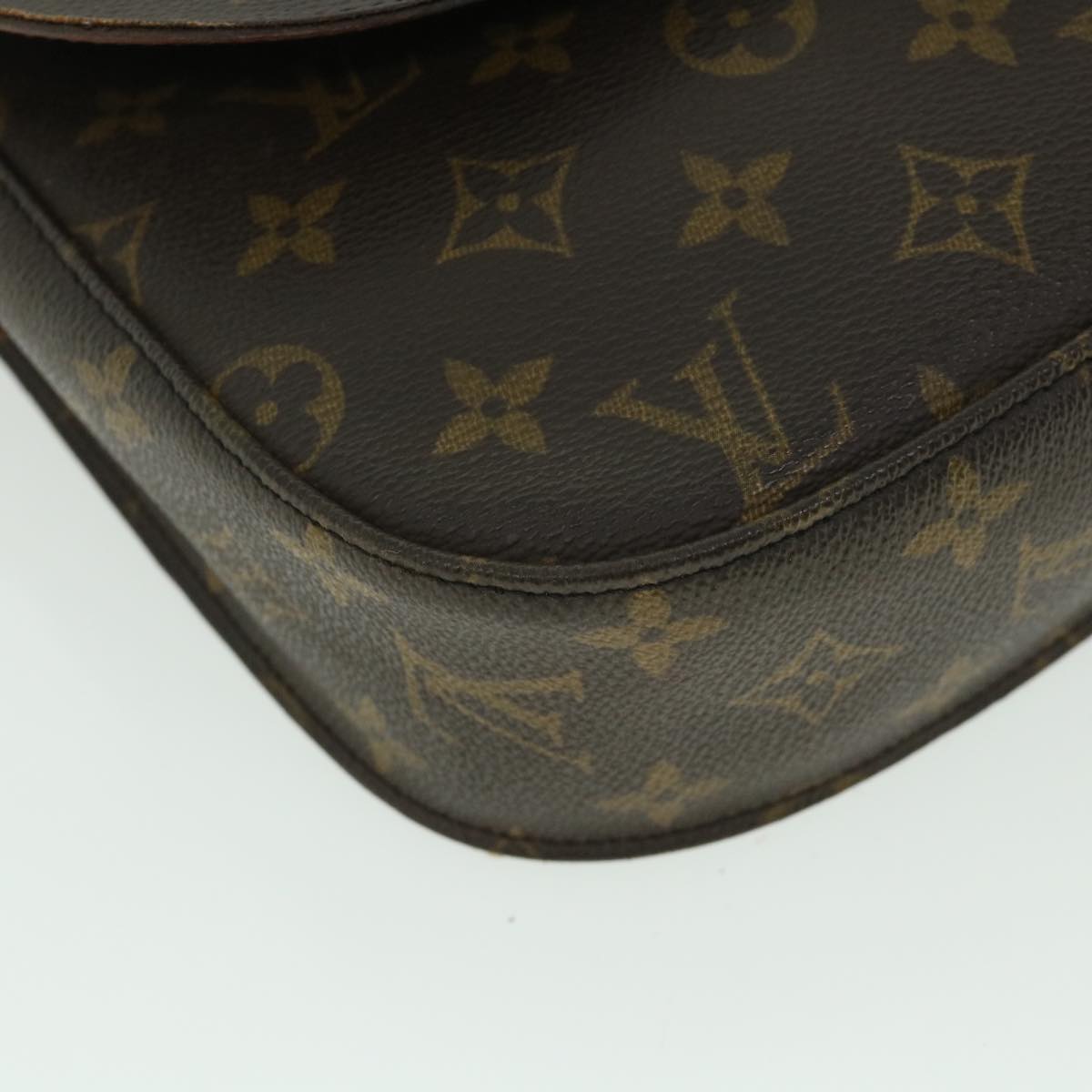 LOUIS VUITTON Monogram Saint Cloud GM Shoulder Bag M51242 LV Auth 55030