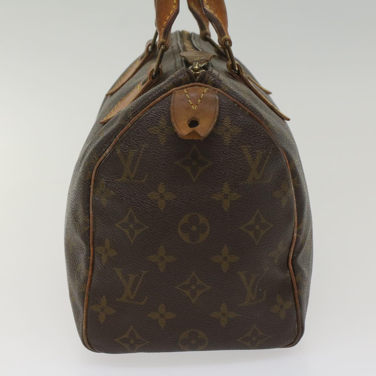 LOUIS VUITTON Monogram Speedy 25 Hand Bag M41528 LV Auth 55034