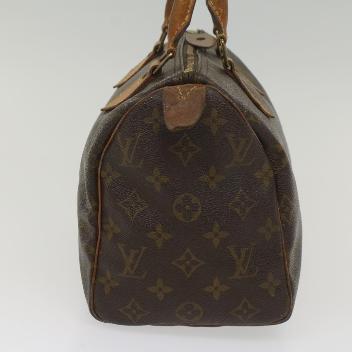 LOUIS VUITTON Monogram Speedy 25 Hand Bag M41528 LV Auth 55034