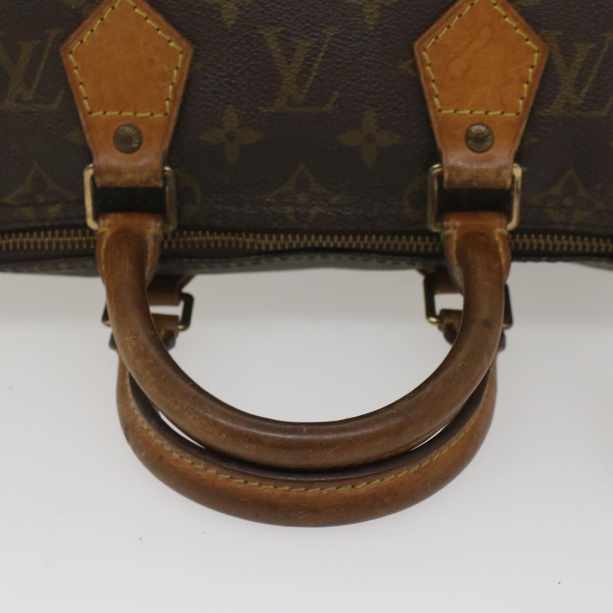 LOUIS VUITTON Monogram Speedy 25 Hand Bag M41528 LV Auth 55034