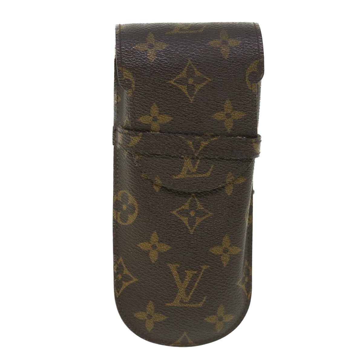 LOUIS VUITTON Monogram Etui Lunette Rabat Glasses Case M62970 LV Auth 55043