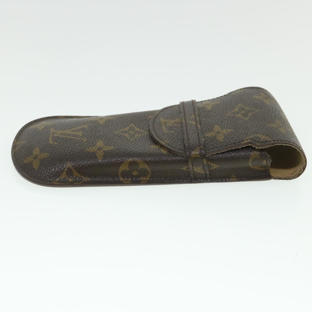 LOUIS VUITTON Monogram Etui Lunette Rabat Glasses Case M62970 LV Auth 55043