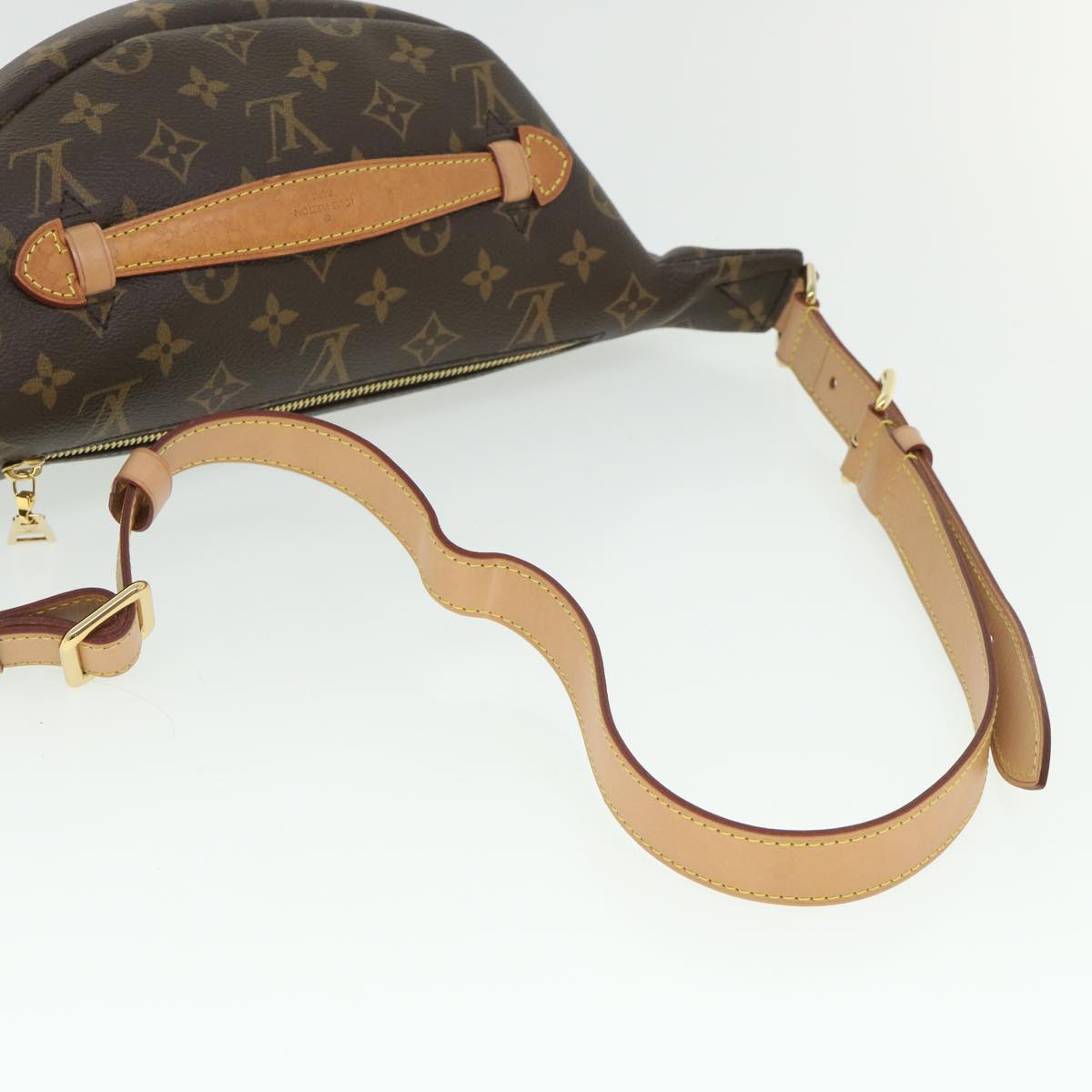 LOUIS VUITTON Monogram Bum Bag Shoulder Bag M43644 LV Auth 55062