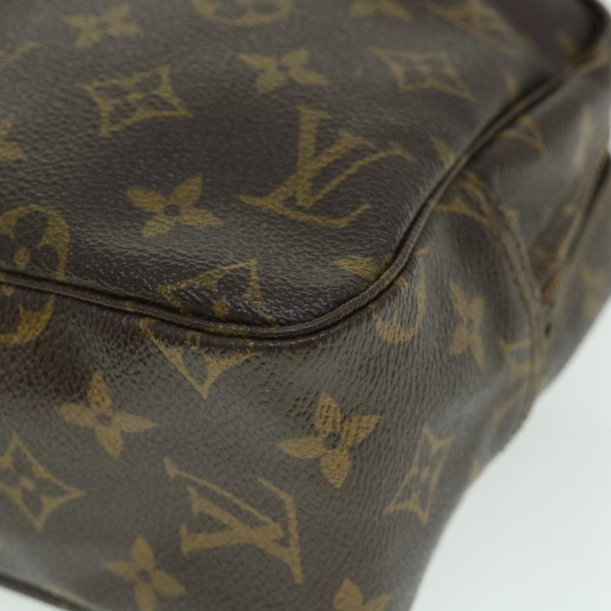 LOUIS VUITTON Monogram Trousse Toilette 28 Clutch Bag M47522 LV Auth 55087