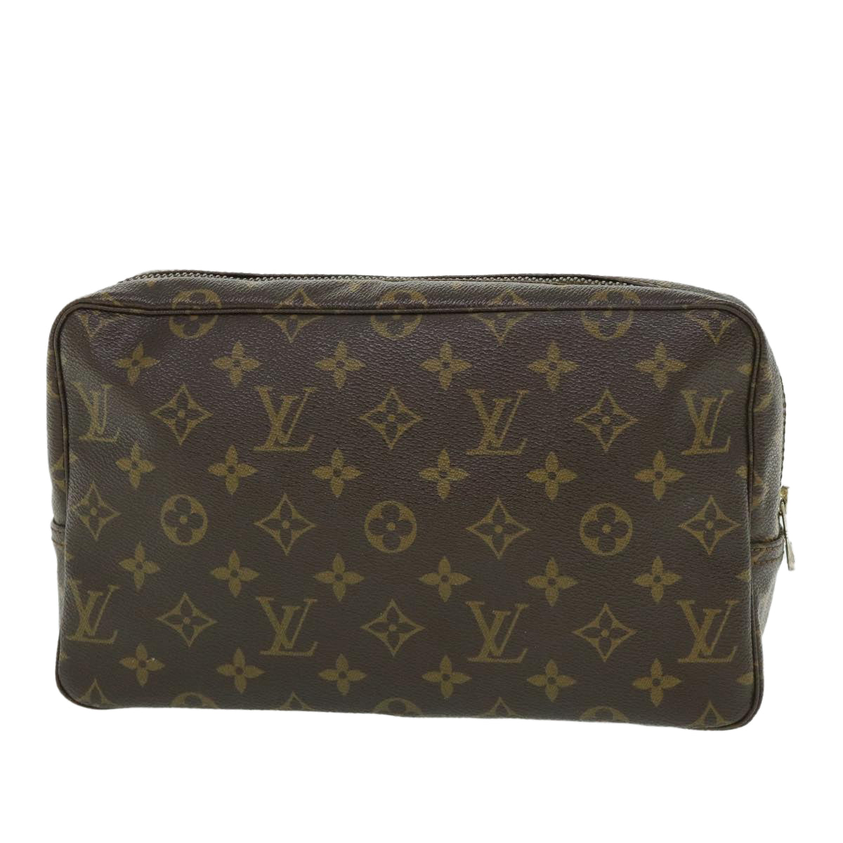 LOUIS VUITTON Monogram Trousse Toilette 28 Clutch Bag M47522 LV Auth 55087