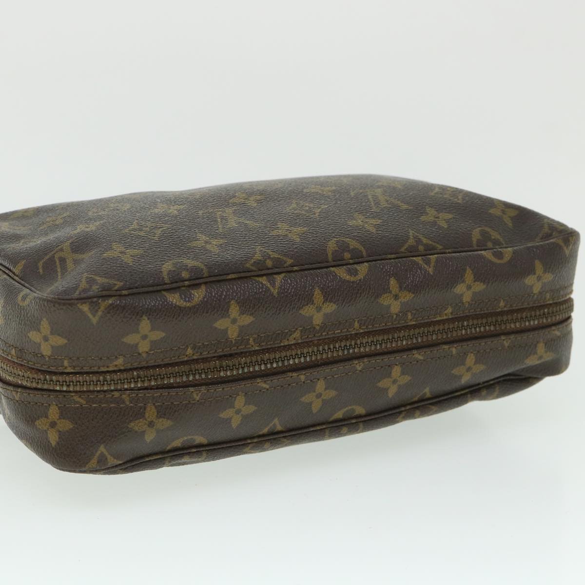 LOUIS VUITTON Monogram Trousse Toilette 28 Clutch Bag M47522 LV Auth 55087