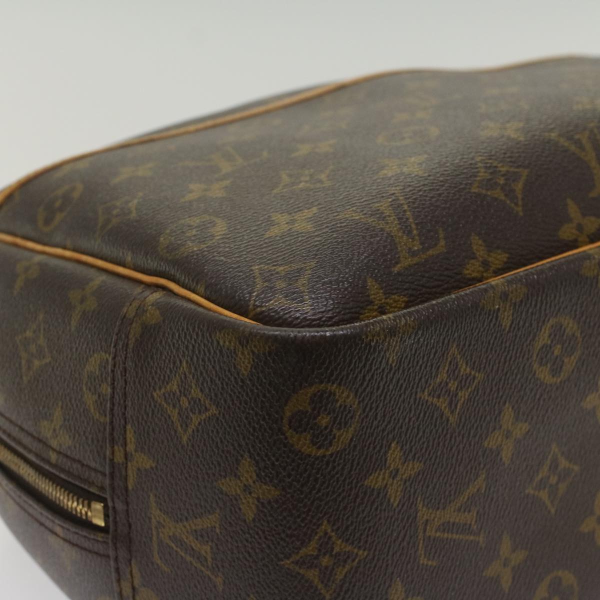 LOUIS VUITTON Monogram Deauville Hand Bag M47270 LV Auth 55094