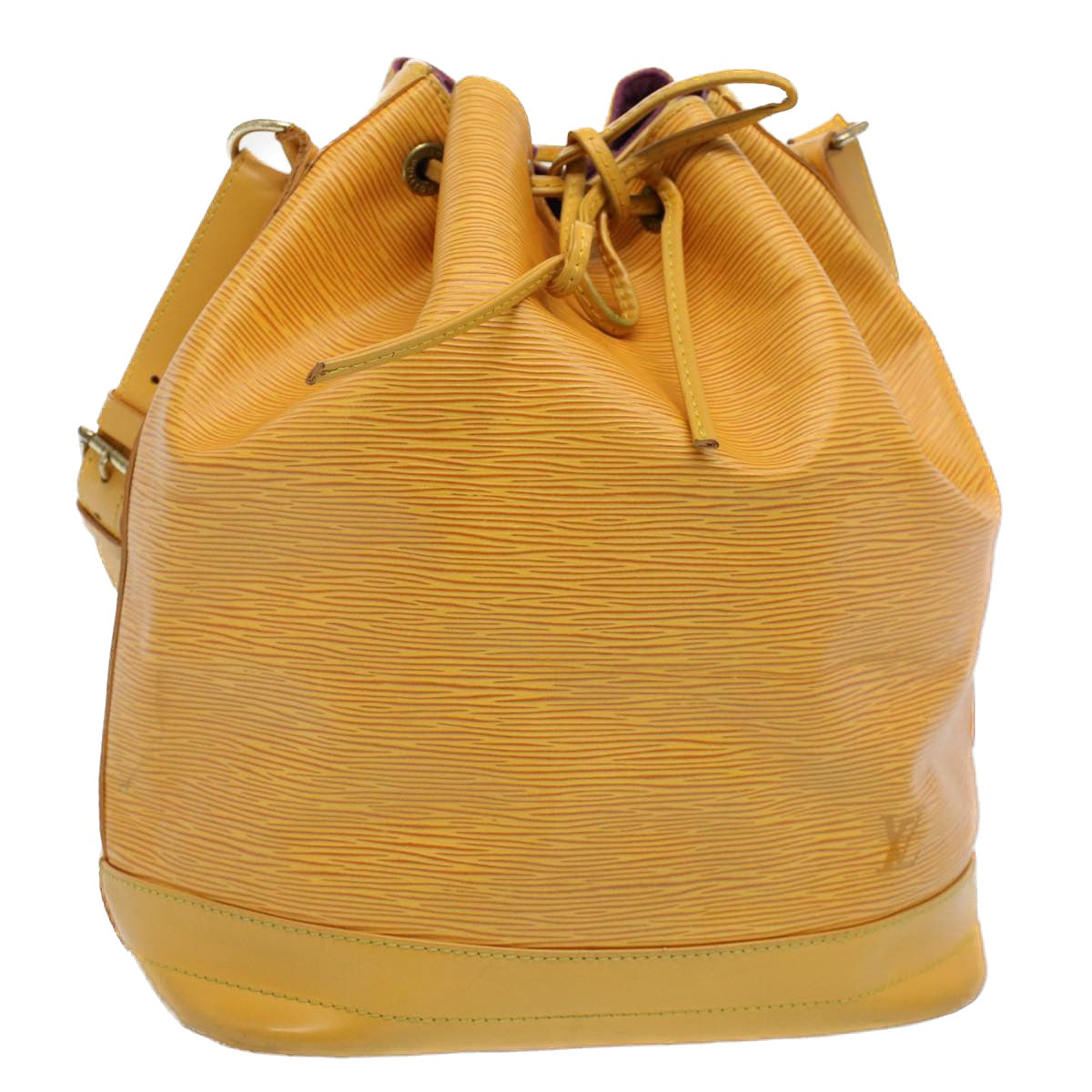 LOUIS VUITTON Epi Noe Shoulder Bag Tassili Yellow M44009 LV Auth 55099