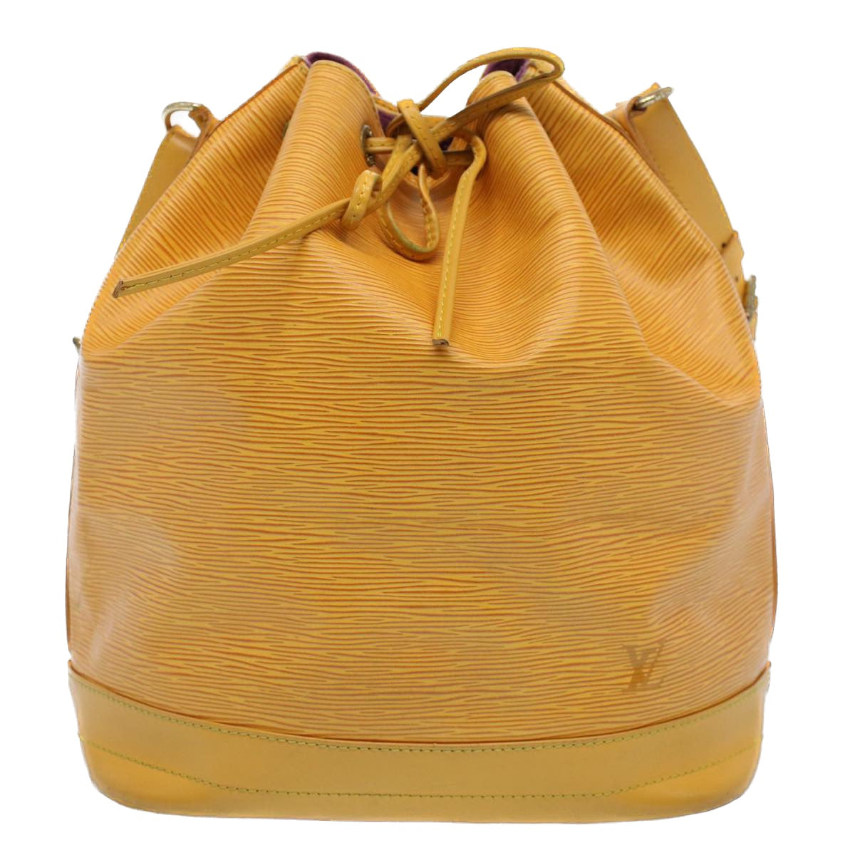 LOUIS VUITTON Epi Noe Shoulder Bag Tassili Yellow M44009 LV Auth 55099