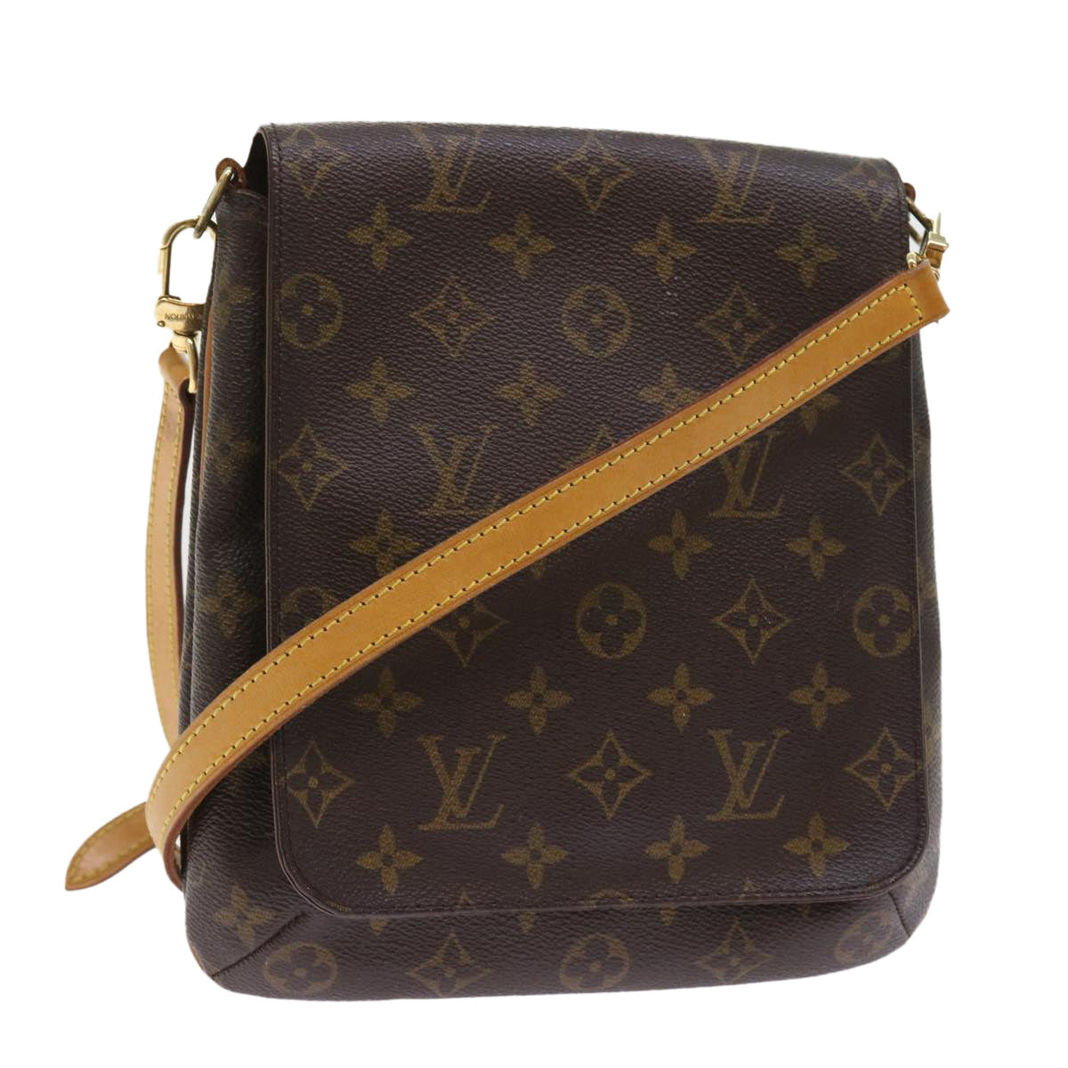 LOUIS VUITTON Monogram Musette Salsa Long Shoulder Bag M51387 LV Auth 55100