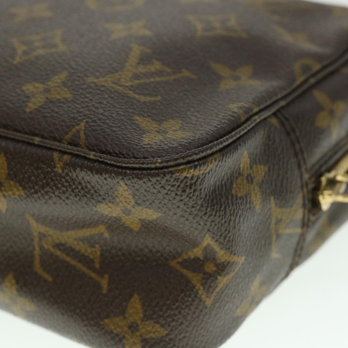 LOUIS VUITTON Monogram Trousse Toilette 23 Clutch Bag M47524 LV Auth 55109