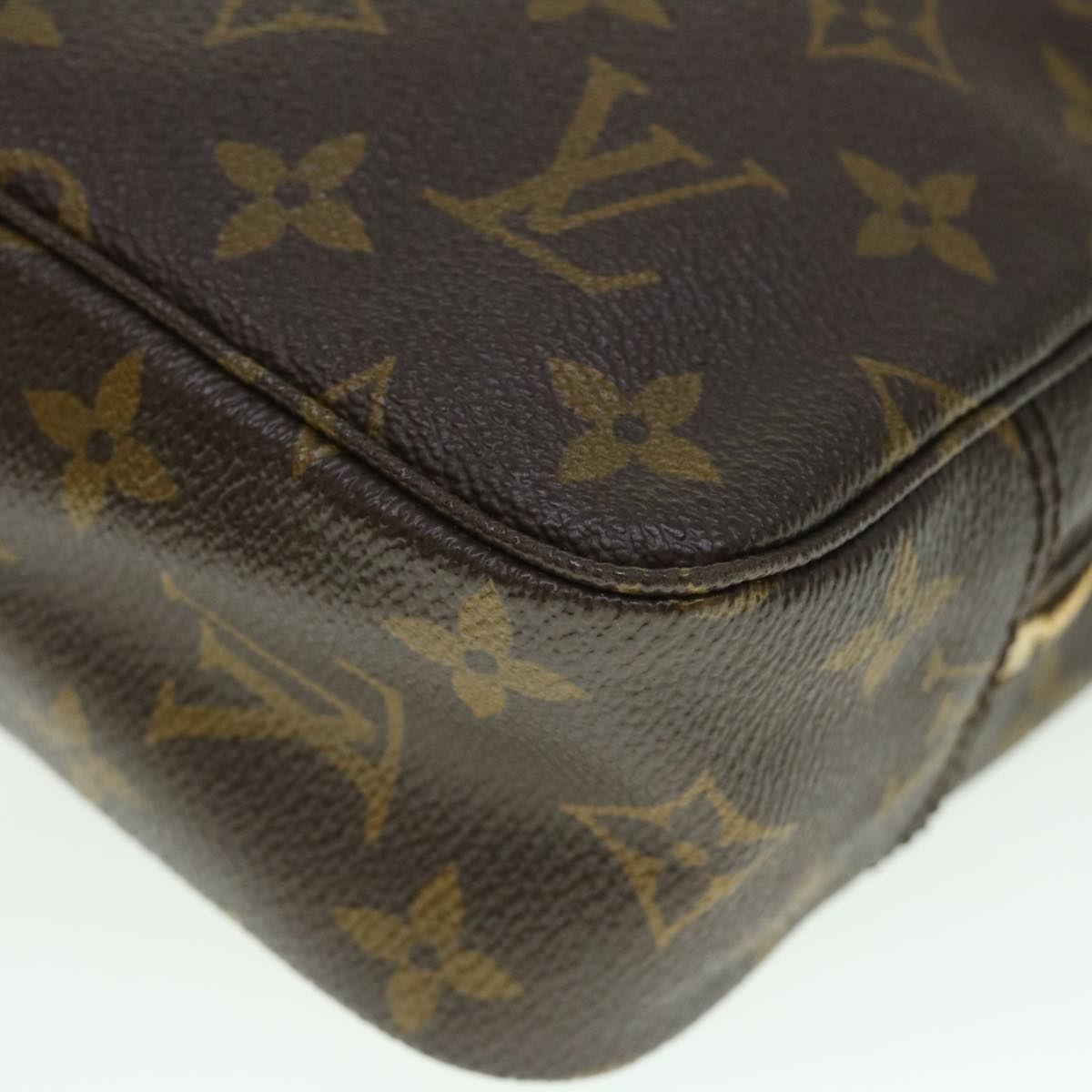 LOUIS VUITTON Monogram Trousse Toilette 23 Clutch Bag M47524 LV Auth 55109